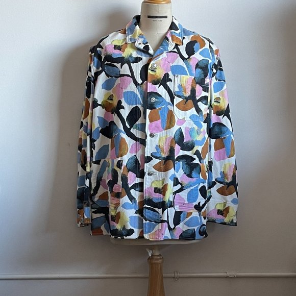 *SOLD* Dior x Alex Foxton resort 2020 white jean jacket - Picture 2 of 15